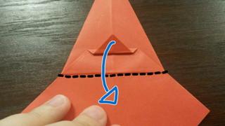 カブトムシの折り方9-1